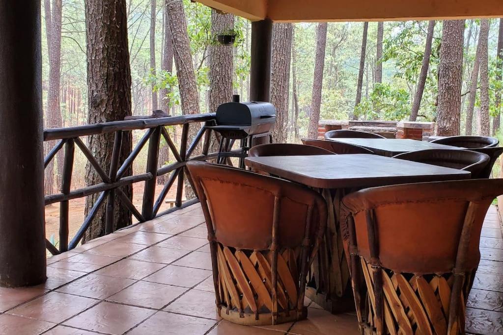 Cabana Rustica A 1Km De Cascada Mazamitla Eksteriør billede