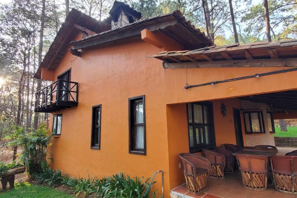 Cabana Rustica A 1Km De Cascada Mazamitla Eksteriør billede