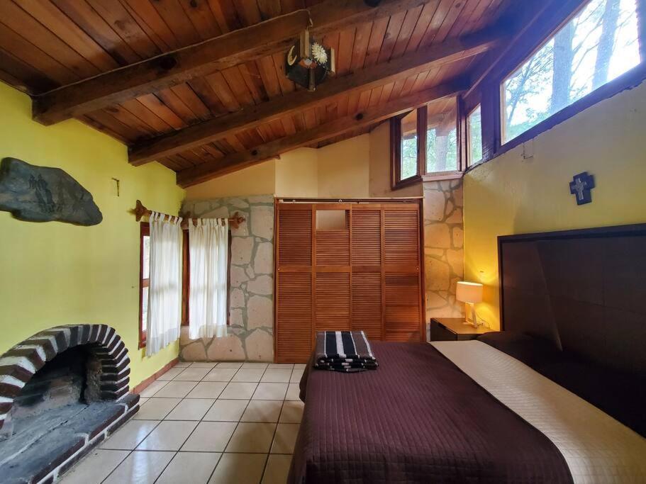 Cabana Rustica A 1Km De Cascada Mazamitla Eksteriør billede